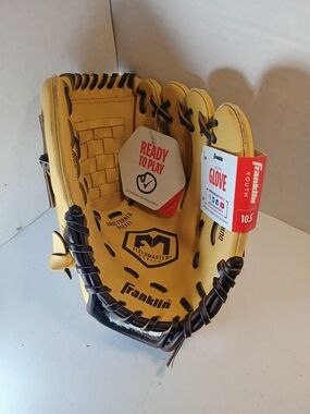 Franklin Sports Field Master Series Baseball Glove, 10.5", RHT